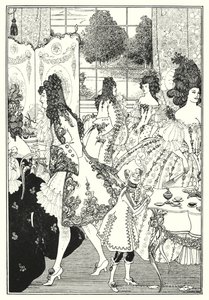 ロックのレイプ 作： Aubrey Beardsley